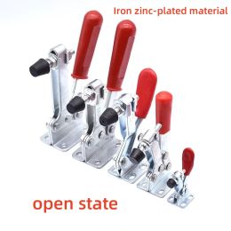 Toggle Clamp 201/201A/201B/201C/225D Heavy Duty Horizontal Quick Release Toggle Clamps Set Clamps Woodworking Hand Clip Tool