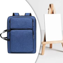 Draw Board Storage Tote Professional Art Portfolio Case Portfolio Tote Bag for Palette Brush Stationery Painting Supplies