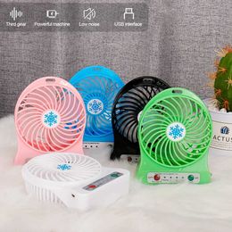 Electric Fans Silent USB Fan New Thickened Material Mute Snowflake Small Fan Mini Electric Fan Easy to Hold Portable Summer Desk Fan