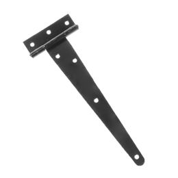 3/4/5/6/8/10/12 inch Durable Black Paint T Shape Hinge Cabinet Shed Wooden Door Gate Hinges Hardware P15F