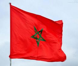 Morocco Flag Nation 3ft x 5ft Polyester Banner Flying150 90cm Custom flag All over the world Worldwide outdoor9161473