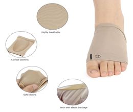 Flat Feet Ortic Plantar Fasciitis Arch Support Sleeve Cushion Pad Heel Spurs Foot Hallux Valgus Braces Orthopedic1745576