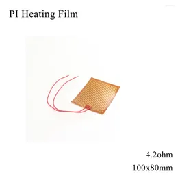 Carpets 100x80mm 5V 12V 24V 110V 220V PI Heating Film Polyimide Adhesive Electric Heater Plate Panel Pad Mat Fuel Foil Oil Engine Tank