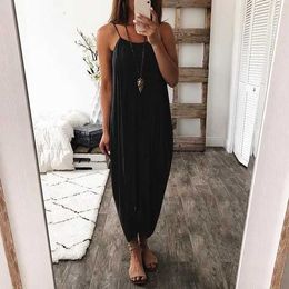 Maternity Dresses Loose Casual Lady Summer Long Dress Women Maxi Elegant Sleeveless Sling Vestido Party Dress Boho Beach Dress Maternity Dress 240413