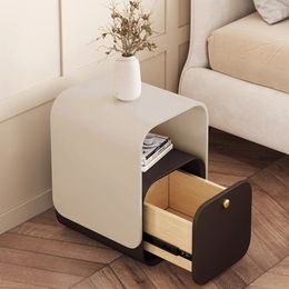 Wood Bed Side Table Storage Small Drawers Makeup Night Table Cabinet Dressing Comodini Camera Da Letto Bedrooms Furniture