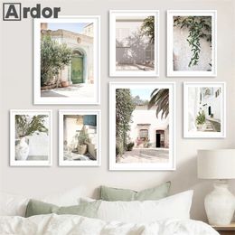 Italy Ancient Architecture Tree Puglia Photography Posters And Prints Travel Gifts Boho Neutral Pictures Canvas Painting Decor