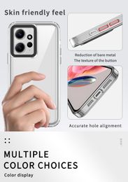 Ultra-thin Transparent Protective Cell Phone Case For Xiaomi Redmi Note 12 4G 12 Pro + 11 Pro 11S Redmi 12c 11A Soft Clear Cover