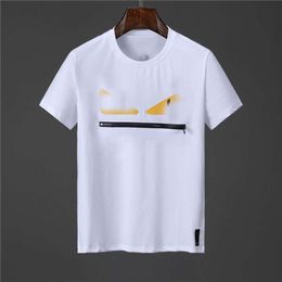 High Designer Mens Summer Clothing Casual T Shirt Men Short Sleeves Cotton Novelty Funny Vintage Fashion Streetwear Hip Hop Black White Tee Shirts Lulusup