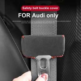 For Audi A4 B6 B7 B8 A6 C6 A5 Q7 Q5 Q6 A3 S3 A7 A6 Q3 Q2 A8 Q8 S7 S8 S6 S5 Car Seat Belt Buckle Clip Protector cover accessories