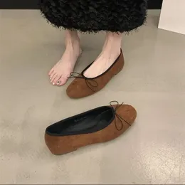 Casual Shoes Fashion Ballerina Flat Round Toe For Woman Comfortable Slip-on Ladies Mother Zapatillas Mujer Women's Ballet