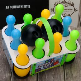 Bowling Ball Sports Bowling Toy Set 10 Pins&2 Balls Colourful Children Outdoor Indoor Play Sport Game Toys Creative Activity