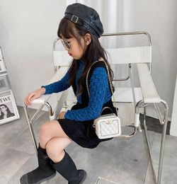 Mini Kid handbag Cute PU Princess Bag Small coin purse Accessories package size12cm9cm6cm6colors1222604