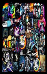 Auto Stickers Space Astronaut DIY Sticker for Posters Graffiti Skateboard Snowboard Laptop Luggage Motorcycle Bike Home Decal1780695