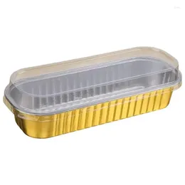 Take Out Containers Brand 30 Pcs 200ml Disposable Aluminum Foil Tin Box Food Tray Container Extends Freshness Prevents Spills 16.6 6.5 3 Cm