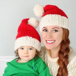 Merry Christmas Hat New Year Navidad Cap Snowman ElK Santa Claus Hats For Kids Children Adult Xmas Gift Party Holiday Decoration