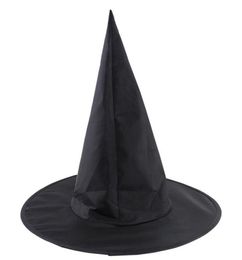 Halloween Costumes Witch Hat Masquerade Wizard Black Spire Hat Witch Costume Accessory Cosplay Party Fancy Dress Decor JK1909XB1836007