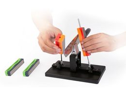 Arrival Taidea Fixed Angle Knife Sharpener System Kit With 360 600 800 1000 Grit Diamond Stick h3 2106153238944