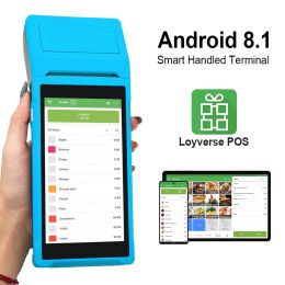 Printers 58mm Handheld POS PDA Android 8.1 Terminal Thermal Receipt POS Printer Mobile Bill Ticket Wireless WiFi Bluetooth PDA Printer