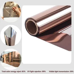 Window Stickers One-Way Mirror Film Thermal Insulation Anti-UV Privacy Self-Adhesive Decorative Shades For Homes And Offices