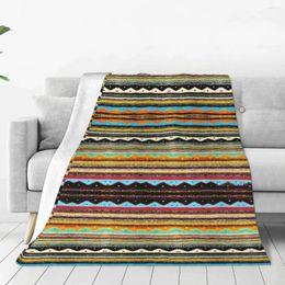 Blankets Seasons Mysteries Bohemian National Style Flannel Fleece Blanket For Kids Teens Adults Soft Cozy Warm Fuzzy