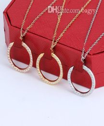 designer Jewellery women men Pendant Necklaces Love Screw Party Clou Wedding Couple Gift Fashion Luxury a6hfd1125045