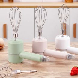 Blender 2021 New Wireless Portable Electric Food Mixer Hand Blender 3 Speeds High Power Dough Blender Egg Beater Hand Mixer