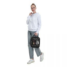 Bulldog Wine Funny Dog Insulated Lunch Bag for Women Waterproof Pet Puppy Lover Cooler Thermal Bento Box Office Picnic Travel