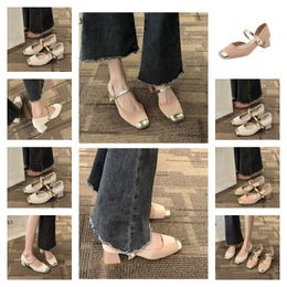 blue dress shoe designer heels Slingback pump Womens canvas tweed Summer Goatskin Grosgrain Luxury back sandals