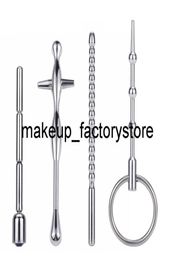 Massage New 4 Style Penis Plug Male Urethral Dilator Horse Eye Stimulation Sounding Masturbator Metal Urethral Catheter Sex Toys F1550496