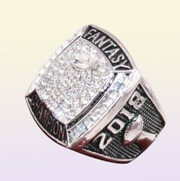 Factory Whole 2018 Fantasy Football Ring USA Size 7 To 15 With Wooden Display Box Drop 9559528