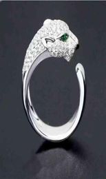 Fan Bingbing can adjust the Panther ring ring and diamond hand with a fashionable personality 188t3525387