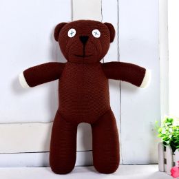 Love Mr. Bean brown bear Novelty soft Plush Stuffed Toy Home Decor stuffed animals For Sofa Throw Hold Pillow