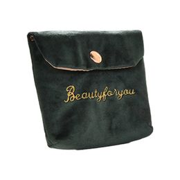 Sanitary Pad Mini Women Makeup Bag for Napkin Towel Storage Bag