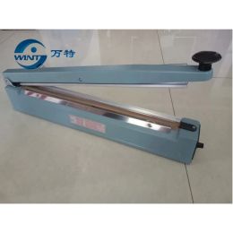 Machine KS400MM Hand Impulse Sealer With Cutter Handheld Heat Impulse Sealer Manual Sealing Machine Aluminium body For Plastic Bags