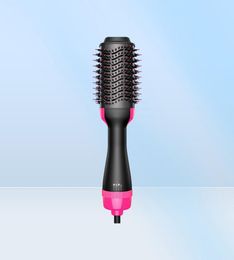 Curling Irons 1000W Hair Dryer Air Brush Styler and Volumizer Straightener Curler Comb Roller One Step Electric Ion Blow 2209292854351