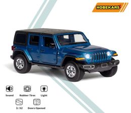 HOBEKARS 132 Alloy Model Car Diecast Toys Vehicle Wrangler Sahara Jeep Simulation Car Toys For Kids Halloween Christmas Gifts X012043254