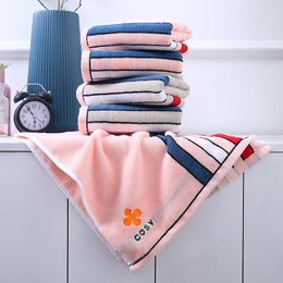 Towel CRYSTALLOVE 35 75cm Pure Cotton Colour Combination Flower Yarn Dyed Soft Absorbent Thickening Beach