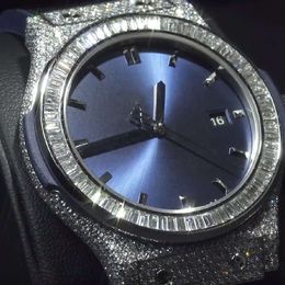 Luxury Looking Fully Watch Iced Out For Men woman Top craftsmanship Unique And Expensive Mosang diamond 1 1 5A Watchs For Hip Hop Industrial luxurious 2672