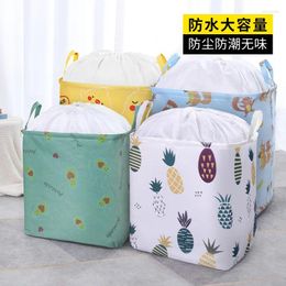 Laundry Bags Fabric Thickened Corset Quilt Clothes Storage Bag Household Large Dustproof Waterproof Dirty Basket Whol