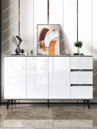 Stone Plate Sideboard Cabinet Modern Minimalist Wall Tea Cabinet Kitchen Cupboard Living Room Storage Wine Cabinet