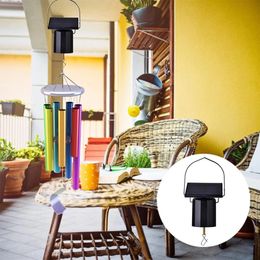 Solar Motor with Hook Solar Powered Ecofriendly Wind Chime Ornament Hanging Rotating Motor No Batteries Required Outdoor Decor