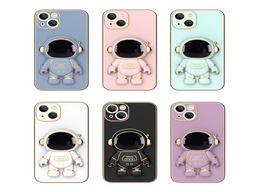 For Iphone Cases Cover With Phone Holder Stand Astronaut Accessories 6S 7 8 Plus X Xs Max Xr 11 12 13 Pro Max9936725