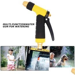 Garden Hoses Wholesale-High Pressure Car Washer Water Gun Sprayer Home Yard Watering Tools Drop Delivery Sports Outdoors Outdoor Equi Dhvk4