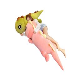 Giant Big Eyes Dinosaur Plush Toy Soft Stuffed Cartoon Animal Doll Girlfriend Sleeping Pillow Baby Kids Birthday Gift 2204095407851