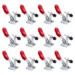 Bowls 12 Pieces Hand Tool Adjustable Toggle Clamp 201A Antislip Red Horizontal 201-A Quick Release Heavy Duty