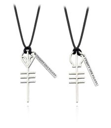 Necklaces Fashion 21 Twenty One Pilots Rock Band Skeleton Pendants Cord Bff Friends Necklace Punk Men Women Music Hip Hop Jewelr3677381