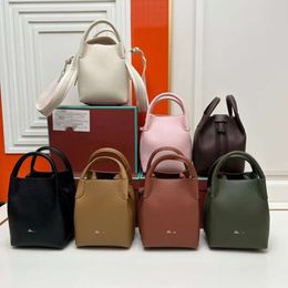 Loro Lychee gemustertes Kuhlattenbahnen Damenbeutel LP neue Schulter-Cross-Body-Bag Piana Handheld Kohlkorb Bag für Frauen