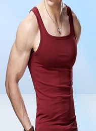 Men039s Tank Tops Whole Men Vest Men039s Tight Exercise Breathable Cotton Stretch 1821775128661165624459