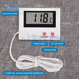 New Thermometer Aquarium Refrigerator Electronic Thermometer Automobile Air Conditioning Aquarium Water Temperature Meter
