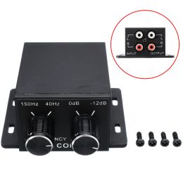 Amplifier New Arrival Car Amplifier Bass Controller Automobile Audio Stereo RCA Gain Level Volume Equaliser Car Audio Replacement Parts